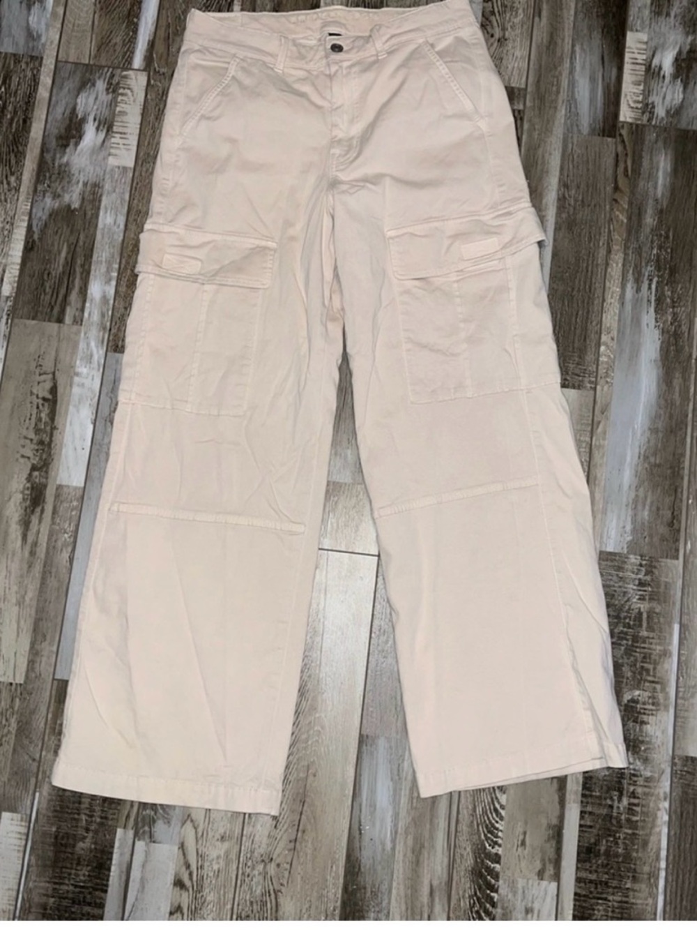 American Eagle Outfitters Light Tan Cargo Pants